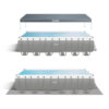 PISCINA INTEX 732x366x132 ULTRA FLAME - immagine 3